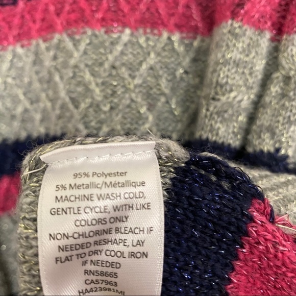 Halogen Atlantic Pacific NWOT Cable Stripe Sweater - Picture 8 of 8